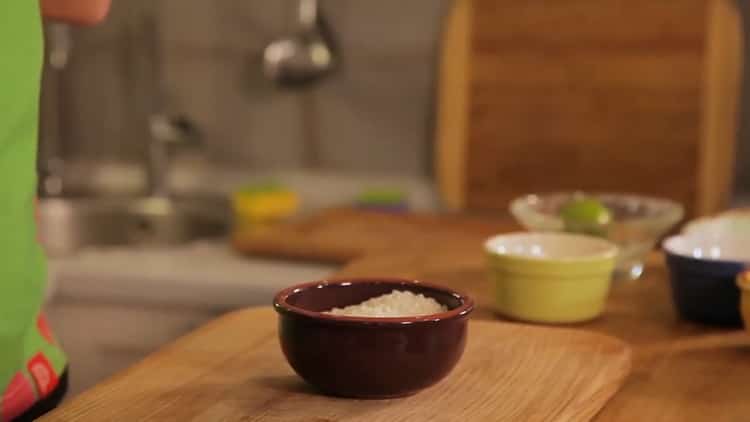 Gătit orez creveți