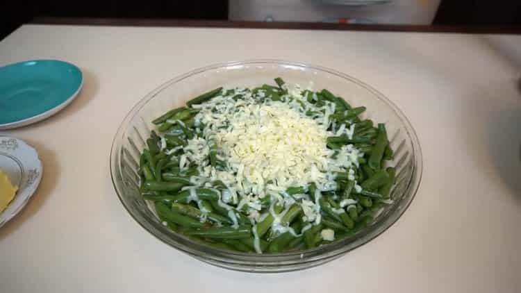 Rist ost for at tilberede bønner