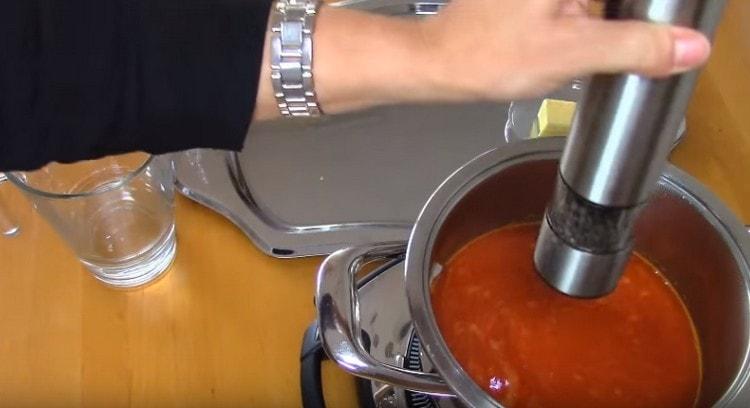 Sare și piper supa.