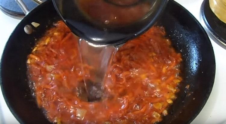 Apoi, adăugați apă.