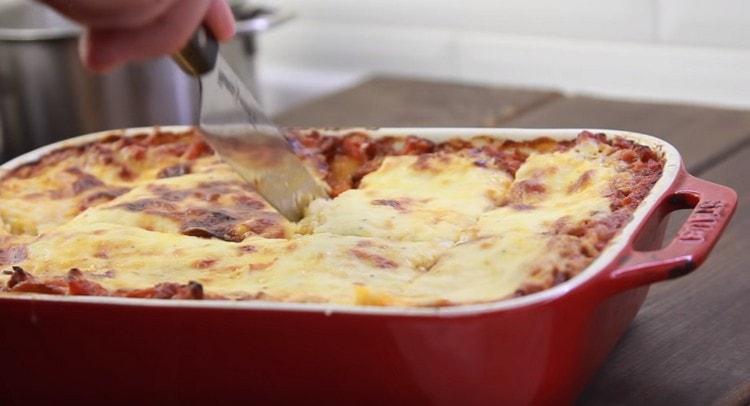 Comme vous pouvez le constater, la recette de la lasagne n’est pas si compliquée.