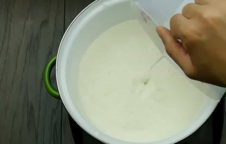 Fazemos sorvete em uma sorveteira