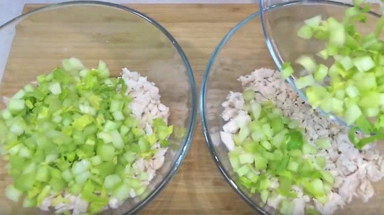 Vi distribuerer jævnt selleri jævnt.