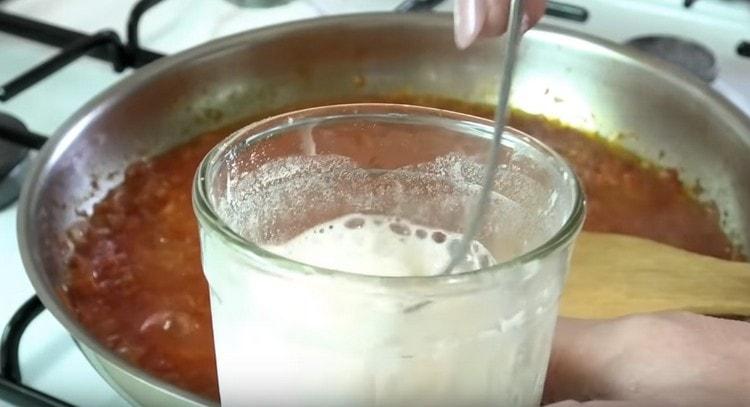 Sa natitirang tubig ay nag-aanak kami ng harina.