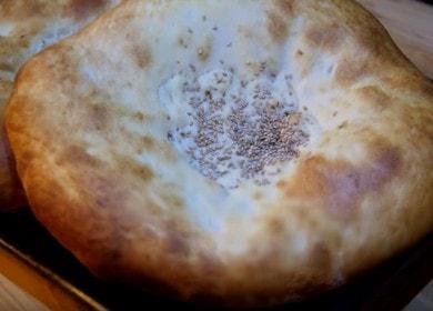Tortilla uzbeque saborosa em um forno convencional 🍞