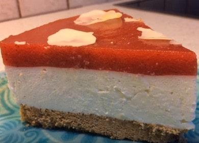 Reteta incredibil de delicioasa de cheesecake cu mascarpone: gateste cu fotografii pas cu pas si videoclipuri.