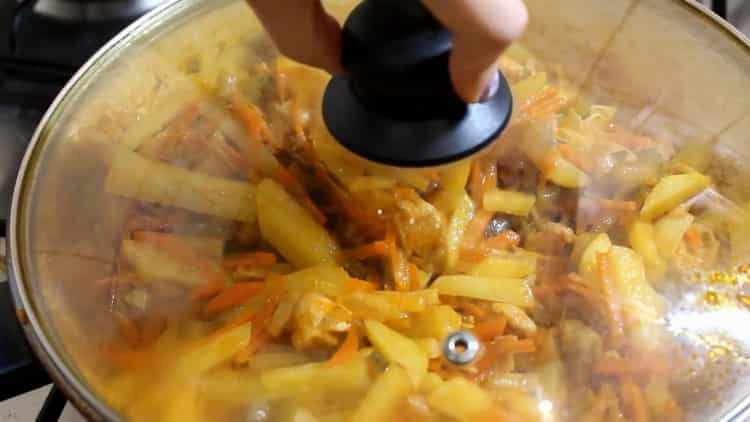 Pentru a pregăti elementele de bază, pregătiți ingredientele