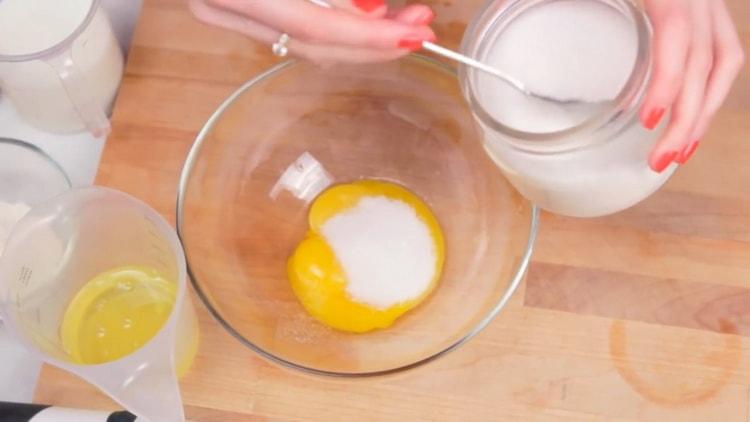 Prepara los ingredientes para el pudin