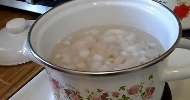 Pentru a găti, fierbeți fasolea