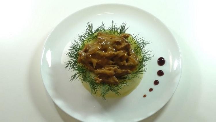 Rețeta pentru un delicios stroganoff din carne de vită