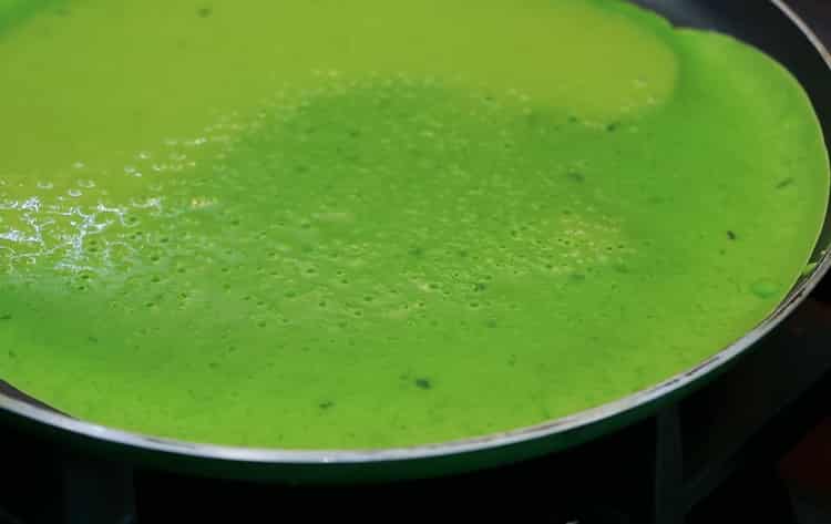 Pour cuisiner, faites frire la pâte