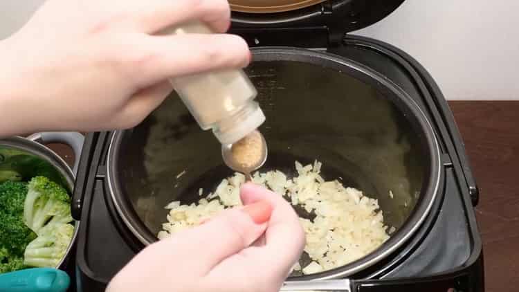 Bánh mì nướng bông cải xanh