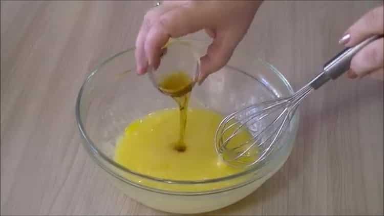 Pour faire des gaufres, mélangez les ingrédients.