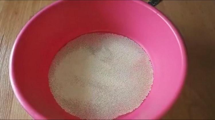 Gătit aluat de drojdie ca puf