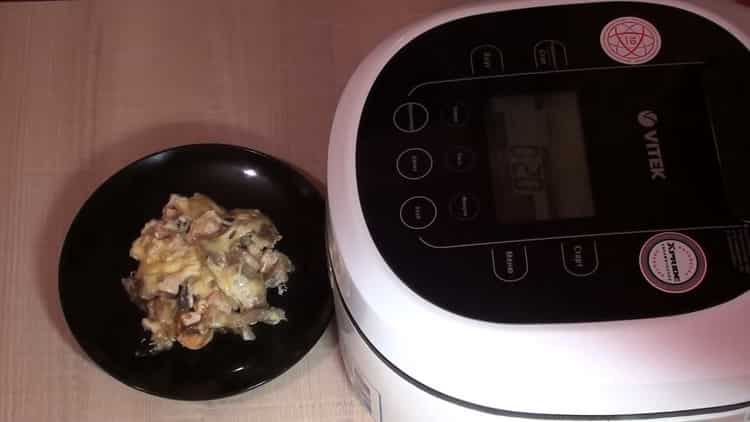 julienne i långsam spis är redo