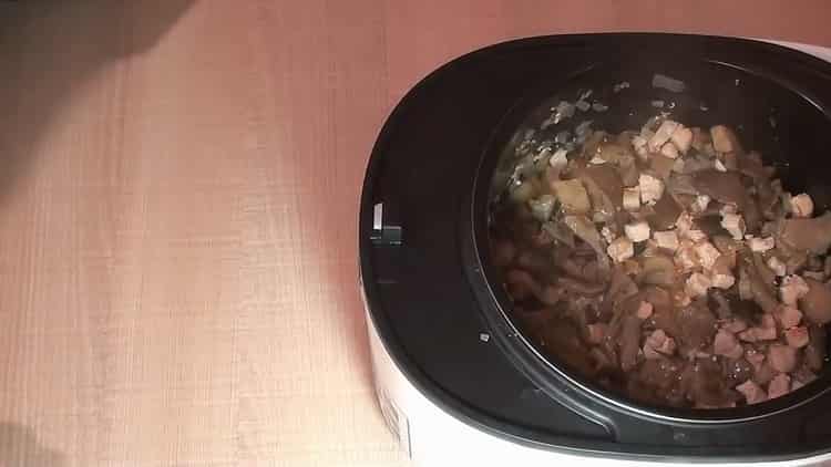 Tillsätt salt för att göra julienne