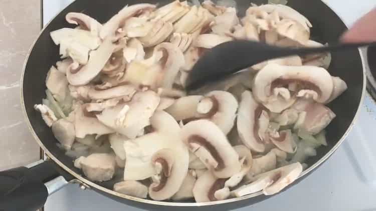 Para sa pagluluto, ihanda ang mga sangkap