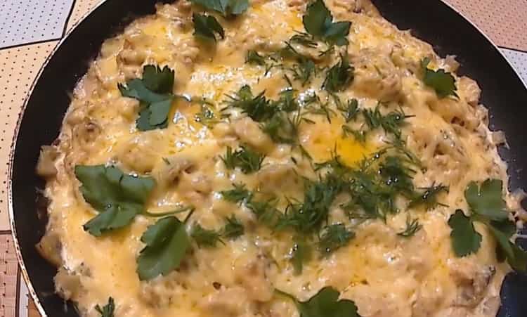 За да приготвите жулиен, пригответе всички съставки