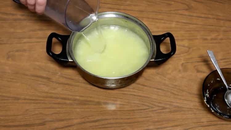 Prepara los ingredientes para el té.