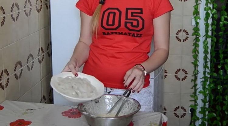 Pentru a găti, amestecați ingredientele