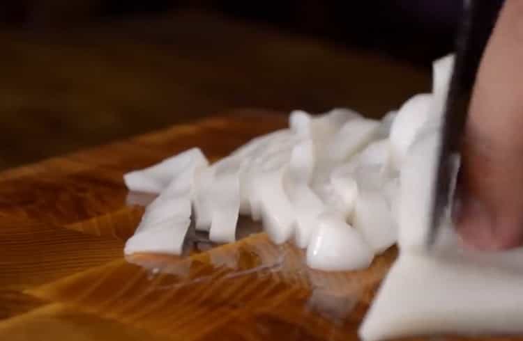 Per cuinar, prepareu els ingredients