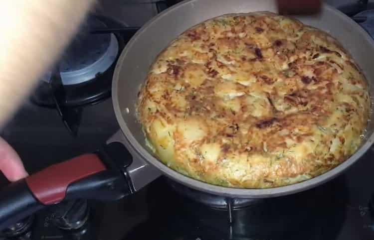 tortilla de cartofi gata