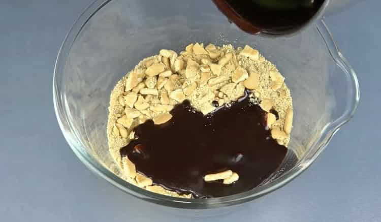 Kombinujte ingredience na vaření.