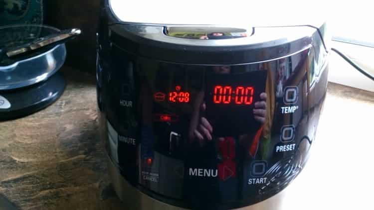 Pentru gătit cu brânză, setați modul dorit