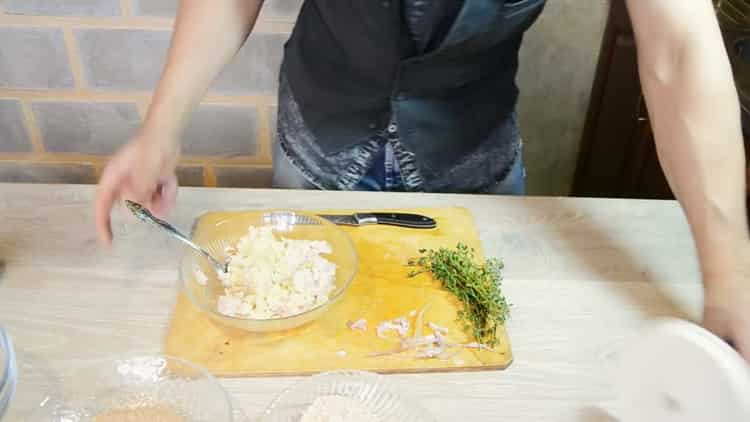 Sajauciet sastāvdaļas vārīšanai.