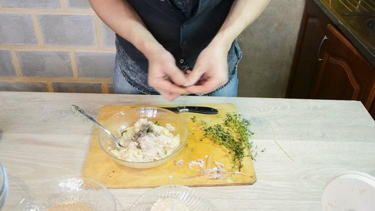 Pievienojiet zaļumus vārīšanai