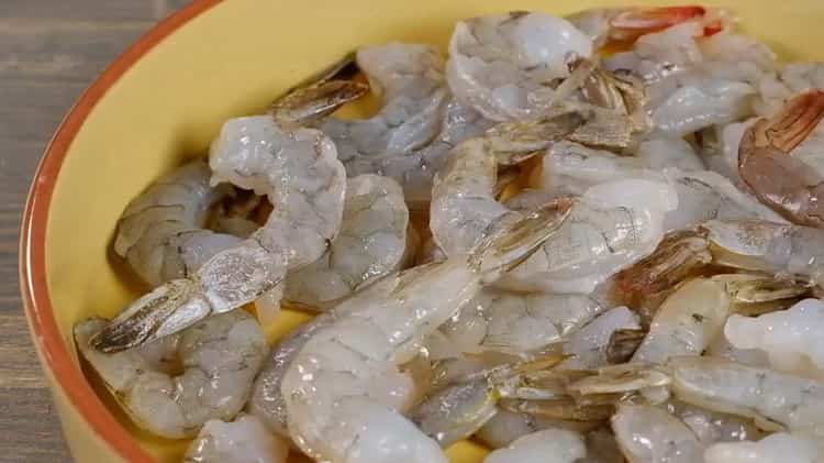 Garnelen im Ofen kochen