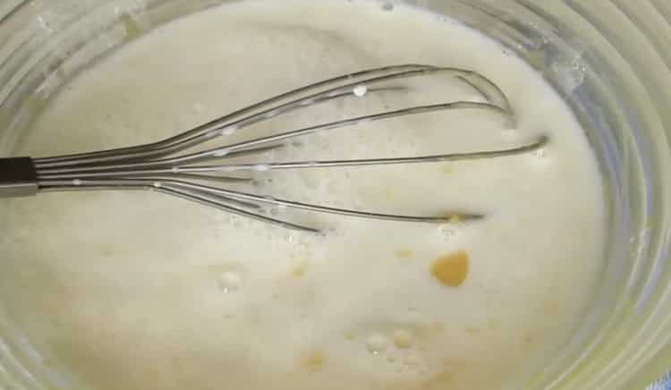 Pentru a pregăti crema, pregătiți ingredientele