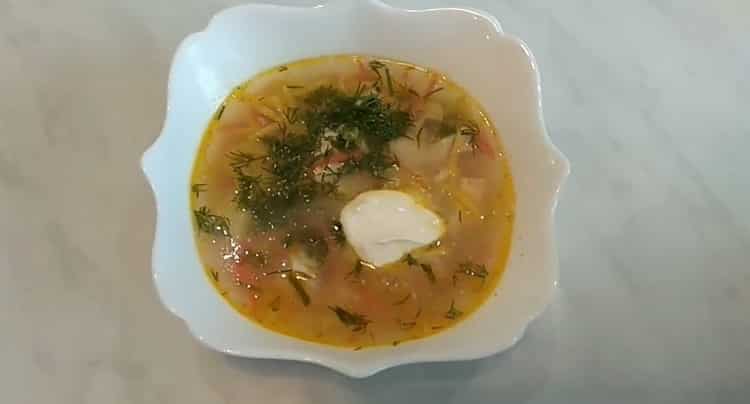 sopa de fideus de pollastre amb patates a punt