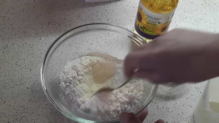 Gătirea pâinii pita pentru shawarma