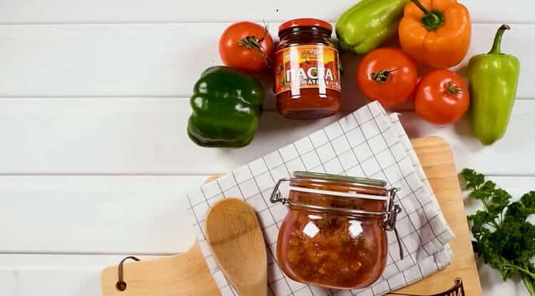 lecho med tomatpuré klar