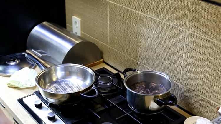 Готвене на червен боб Lobio