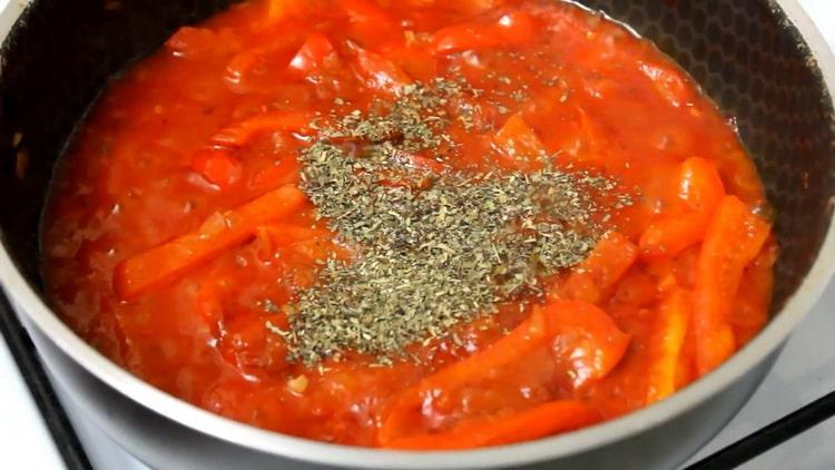 Chcete-li vytvořit těstoviny, přidejte koření