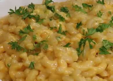 Pasta de queso: una guarnición abundante o un almuerzo rápido 🍝