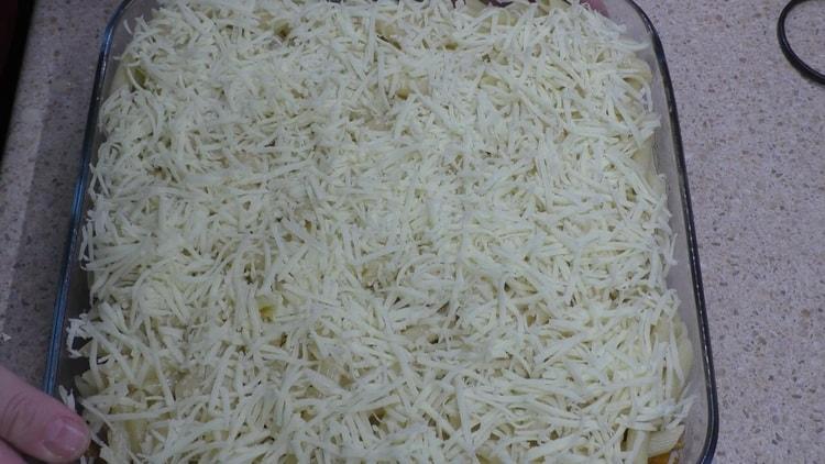 pasta fàcil amb carn picada al forn