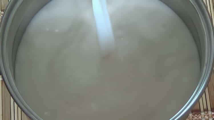 Pentru a pregăti jeleu de lapte, pregătiți ingredientele