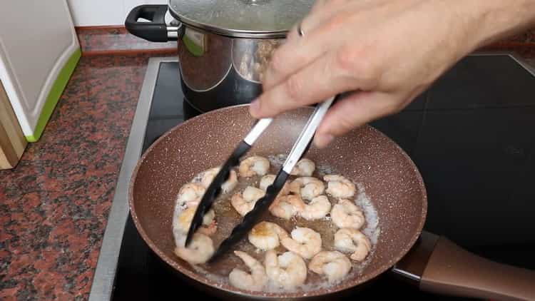 Тост, скариди