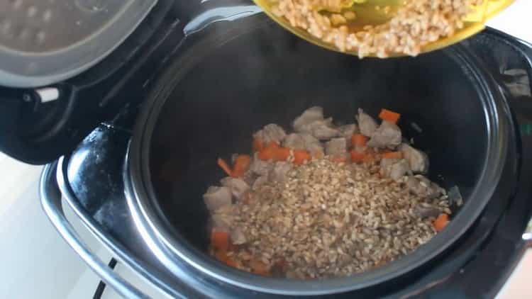 Ajouter de l'orge pour faire de l'orge perlé