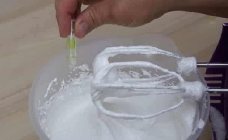 Bolo de merengue de cozinha