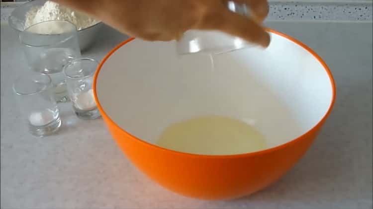 Cuisson de la pâte maigre