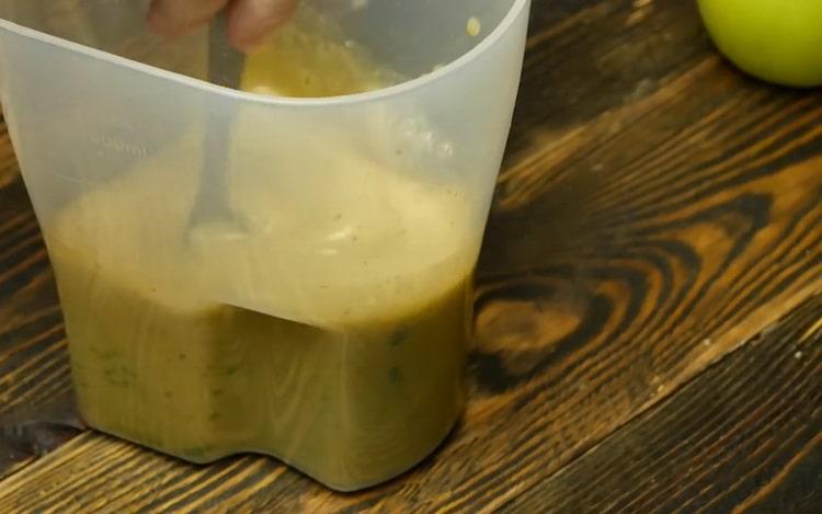 Amestecă ingredientele pentru a face suc