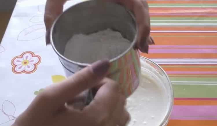 Chcete-li připravit vafle, připravte ingredience