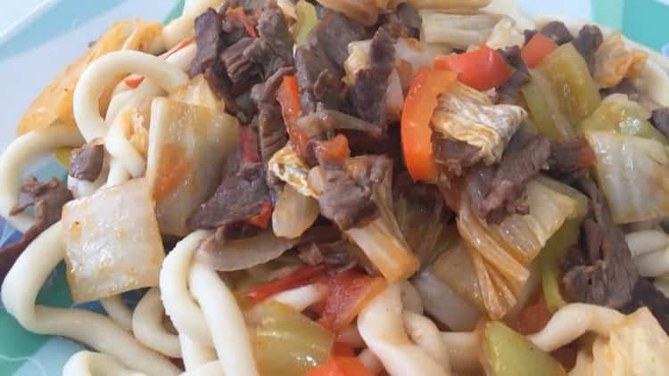 Reteta pas cu pas pentru lagman cu fotografie