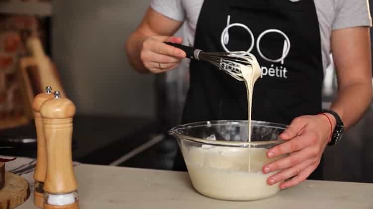 Pour préparer la pâte, préparez tout ce dont vous avez besoin