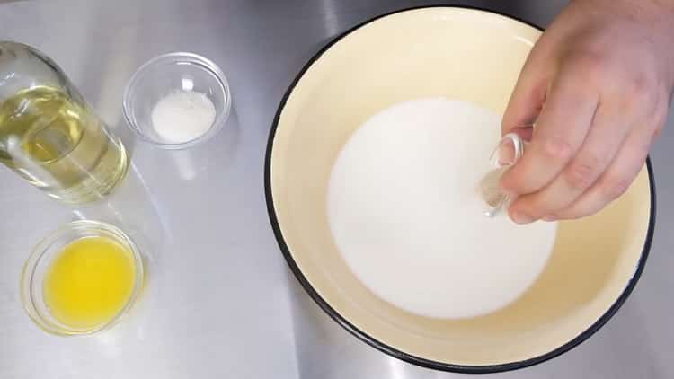 Teig für Echpochmakov kochen