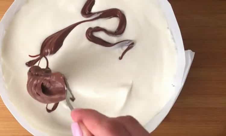 Gâteau glacé au café et au chocolat à la maison